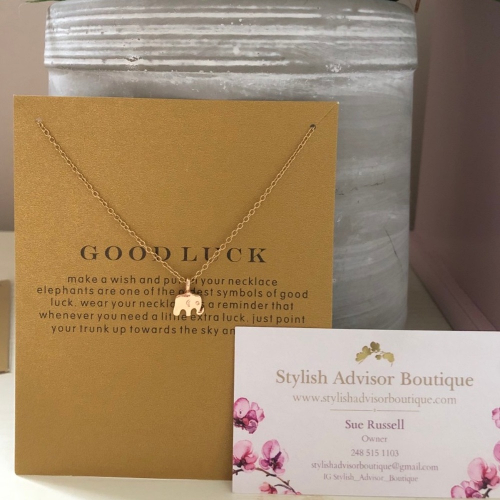 Good Luck Necklace | Elephant Necklace